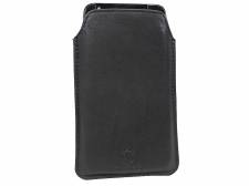 DOMLEATHERS  ΔΕΡΜΑΤΙΝΗ ΘΗΚΗ SMARTPHONE 5 ΙΝΤΣΩΝ DCGL235 ΜΑΥΡΟ