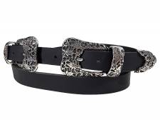 DOMLEATHERS (DOUBLE BUCKLE BELT)    ME    3.0cm DDBD80 