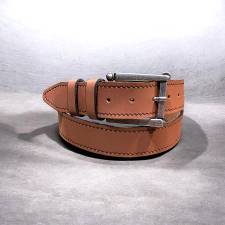 DOMLEATHERS  UNISEX ��������� ����  ������ 4.0cm CAMEL mat  FFD 101